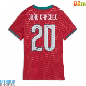 Billiga Portugal Joao Cancelo #20 Hemmatröja Dam VM 2026 Kortärmad